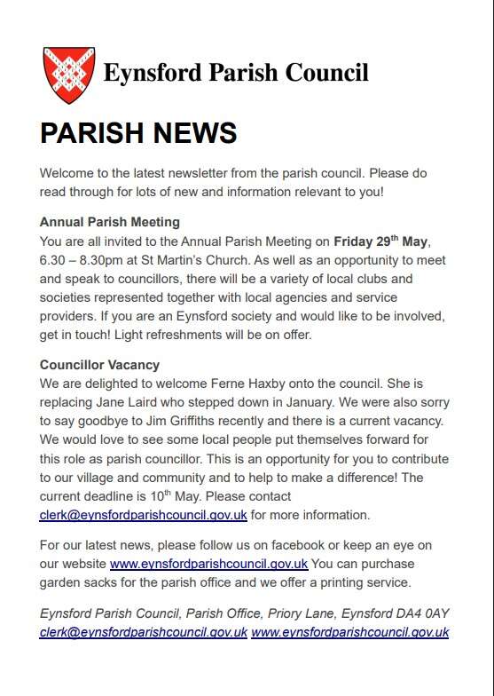 Latest Newsletter