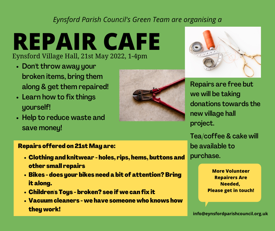 Repair Cafe for Eynsford
