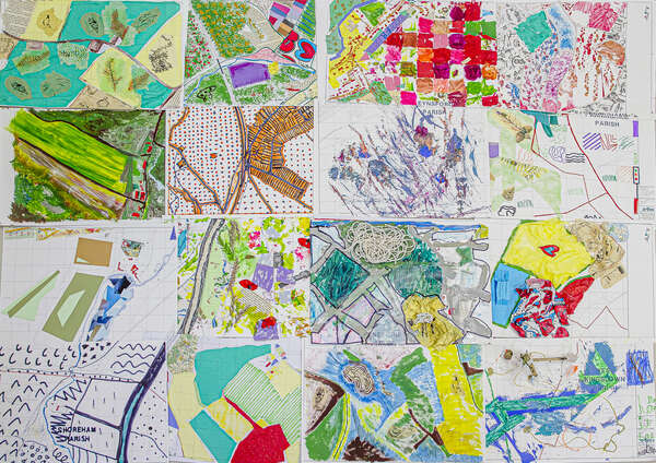 final map artwork from the community art workshop